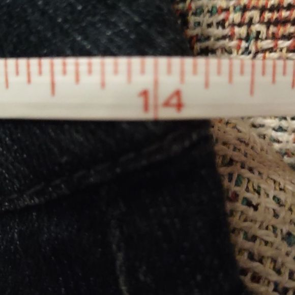 The Limited Women's size 8 dark wash mid rise jeans‎ straight leg cotton blend - Picture 5 of 7